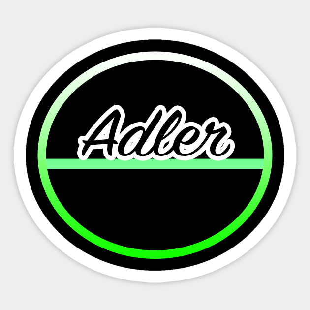 Adler Sticker by lenn